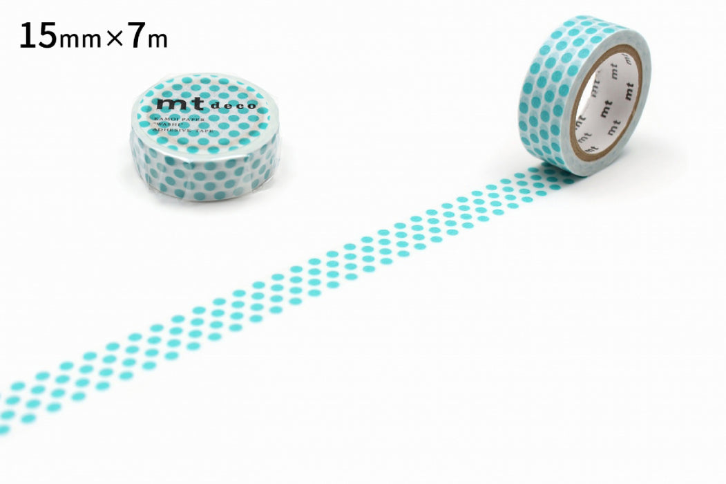 カモ井 ドット・ソーダ MT01D363R カモ井加工紙 マスキングテープ Kamoi MT01D363R　4971910274606