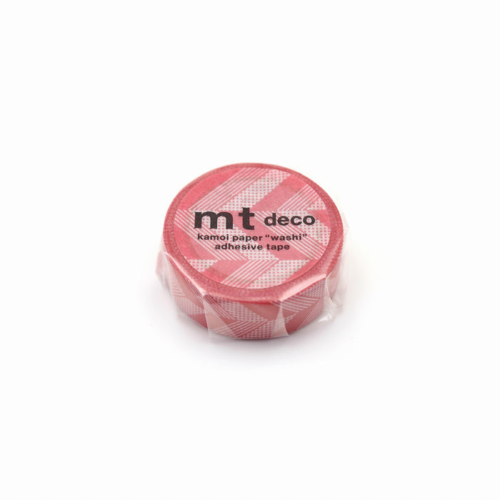 カモ井加工紙 ＭＴ１Ｐマルチストライプ・ピンク MT01D575　4971910350409