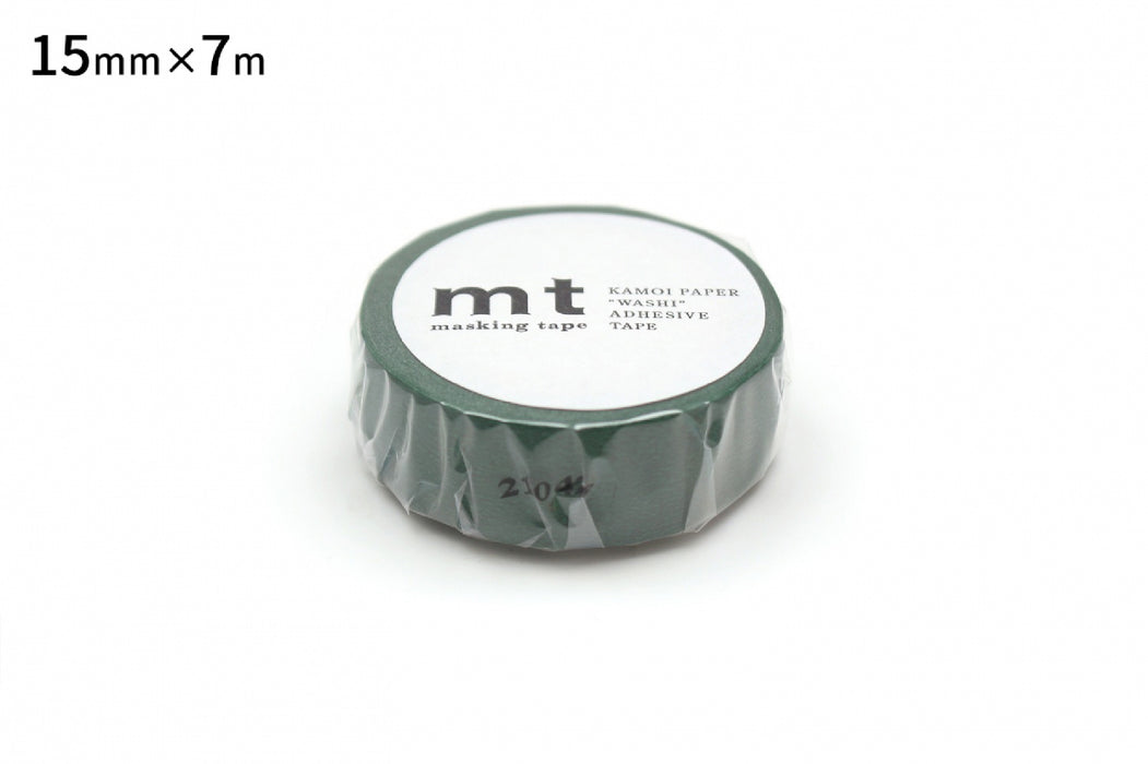 ＭＴ１Ｐピーコック MT01P204R カモ井加工紙 マスキングテープ Kamoi 4971910270981（10セット）