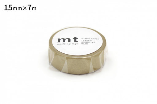 カモ井加工紙 マスキングテープ Kamoi mt 1P 金 MT01P205R カモ井加工紙 マスキングテープ Kamoi MT01P205R　4971910270998（10セット）