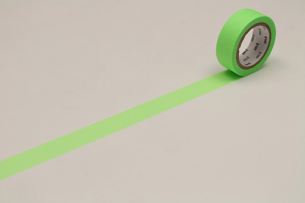 ＭＴ１Ｐショッキンググリーン MT01P211R カモ井加工紙 マスキングテープ Kamoi 4971910271056