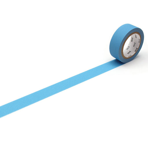 マットライトブルー MT01P514 カモ井加工紙 マスキングテープ Kamoi 4971910286906（10セット）