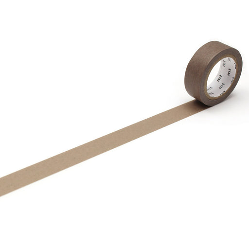 グレージュ　 MT01P518 カモ井加工紙 マスキングテープ Kamoi 4971910286944（10セット）