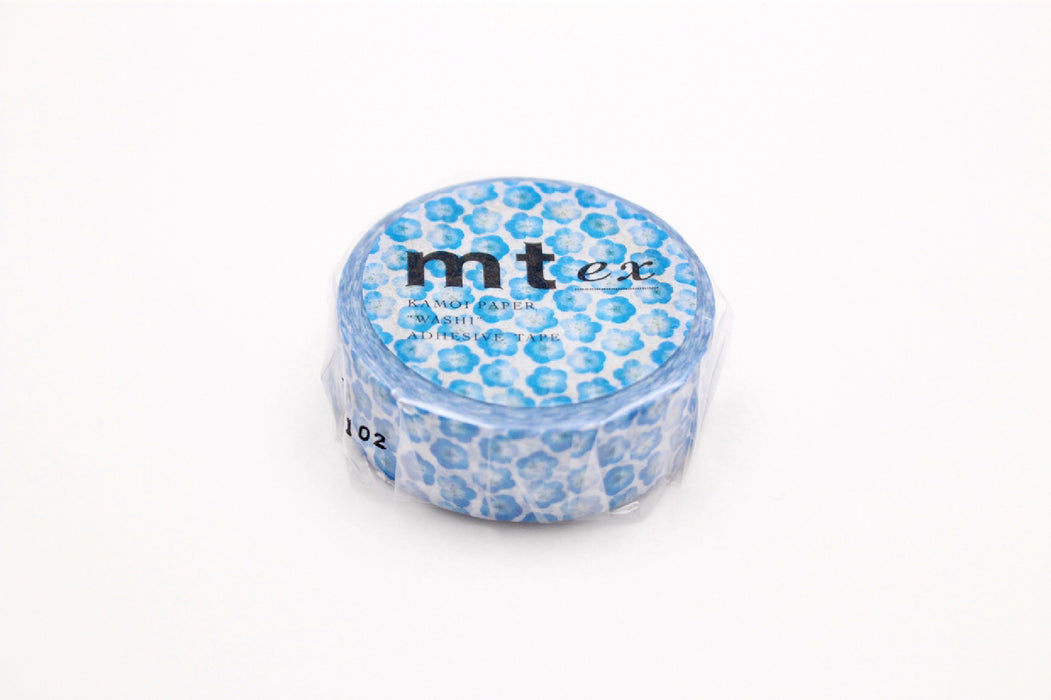 カモ井 ネモフィラ MTEX1P160 カモ井加工紙 マスキングテープ Kamoi 4971910242551（10セット）