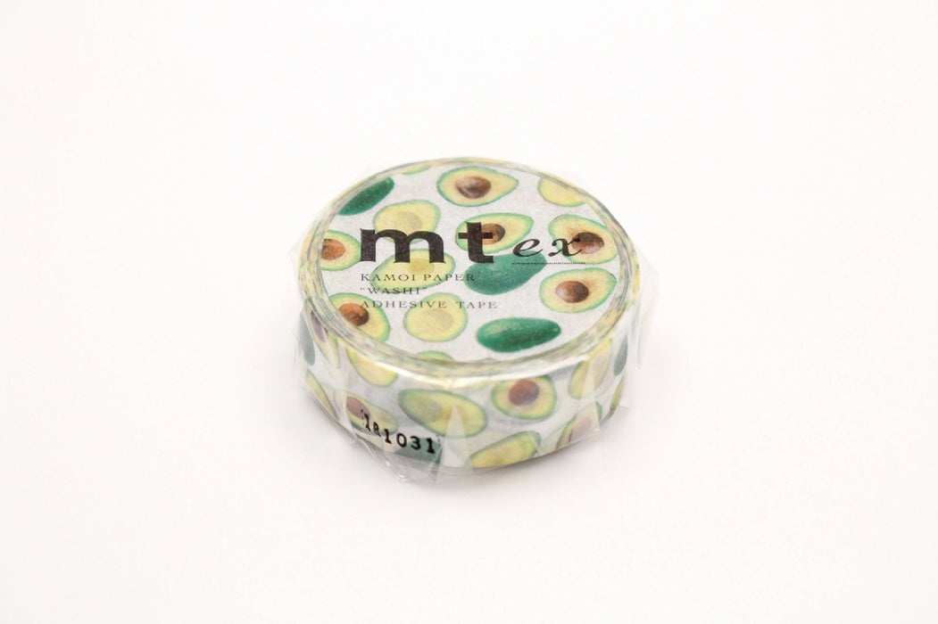 カモ井 アボカド MTEX1P165 カモ井加工紙 マスキングテープ Kamoi 4971910242605（10セット）