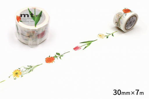 カモ井 花 MTEX1P60R カモ井加工紙 マスキングテープ Kamoi MTEX1P60R
