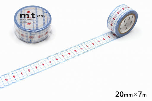 カモ井 定規 MTEX1P96R カモ井加工紙 マスキングテープ Kamoi MTEX1P96R
