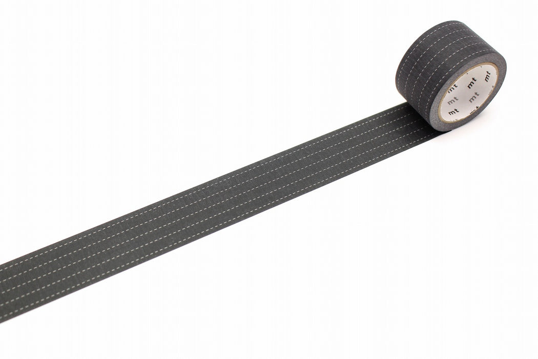 カモ井加工紙 書く描くテープテンセン・クロ MTKAKU07 4971910315040（10セット）