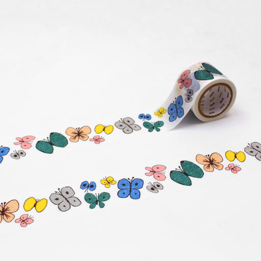 ＭＴミナペルホネンＦＬＵＴＴＥＲ MTMINA41 カモ井加工紙 マスキングテープ Kamoi 4971910276839