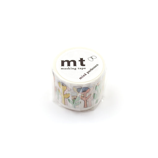 ＭＴミナペルホネンＢＬＯＯＭ MTMINA42 カモ井加工紙 マスキングテープ Kamoi 4971910276846