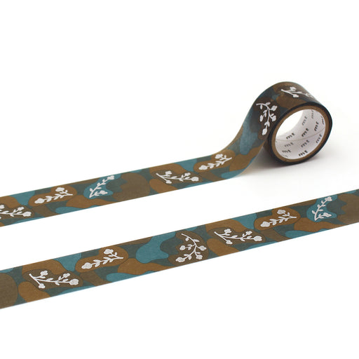 カモ井加工紙 マスキングテープ Kamoi　ＳＬＥＥＰＩＮＧ　ＦＬＯＷＥＲMTMINA47 4971910298688（10セット）