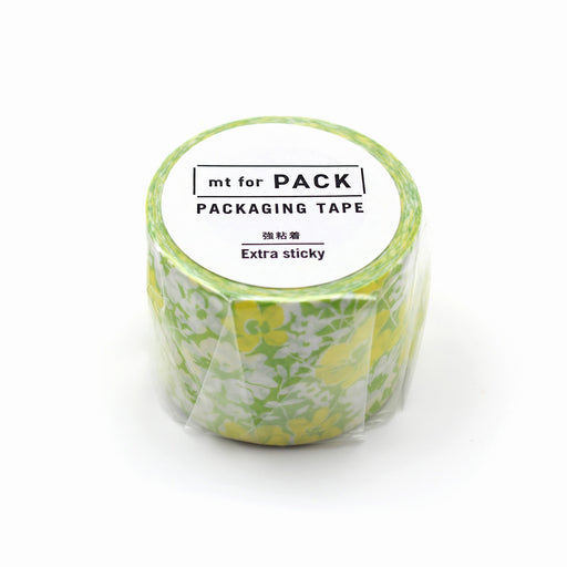 カモ井加工紙 マスキングテープ Kamoi mt for PACK 花柄 MTPACK04 カモ井加工紙 マスキングテープ Kamoi 4971910210710（10セット）