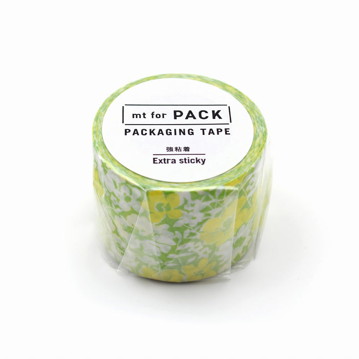 カモ井加工紙 マスキングテープ Kamoi mt for PACK 花柄 MTPACK04 カモ井加工紙 マスキングテープ Kamoi 4971910210710（10セット）