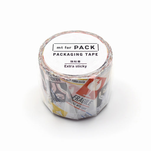 カモ井加工紙 マスキングテープ Kamoi mt for PACK ケアマーク MTPACK05 カモ井加工紙 マスキングテープ Kamoi 4971910210727（10セット）