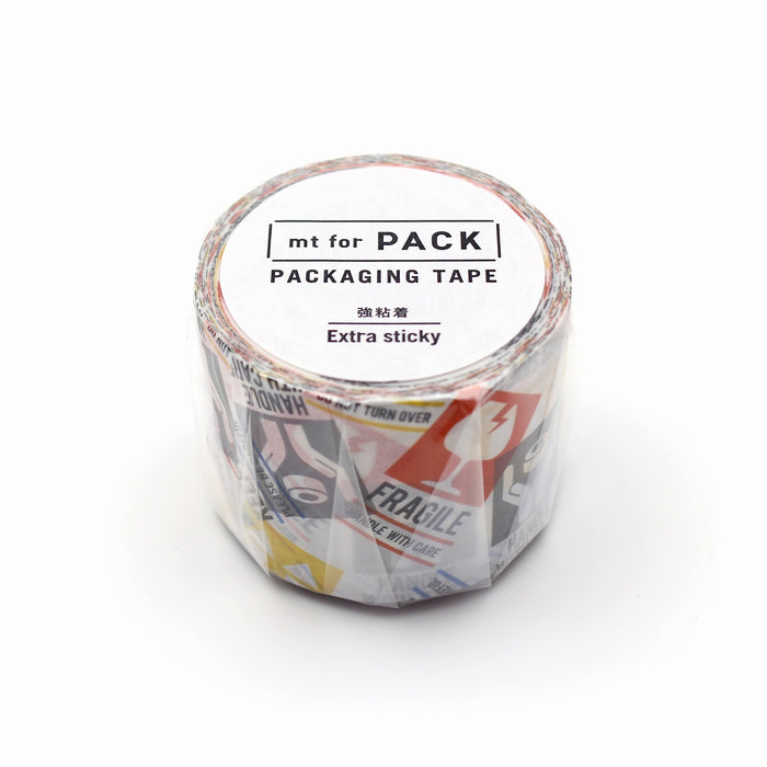 カモ井加工紙 マスキングテープ Kamoi mt for PACK ケアマーク MTPACK05 カモ井加工紙 マスキングテープ Kamoi 4971910210727（10セット）