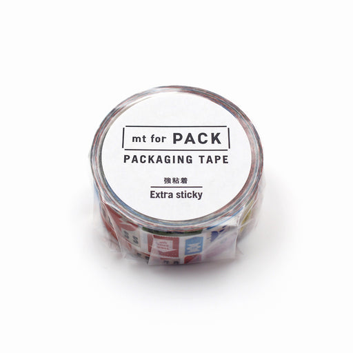 カモ井加工紙 マスキングテープ Kamoi mt for PACK ケアタグ MTPACK16 カモ井加工紙 マスキングテープ Kamoi 4971910231449（10セット）