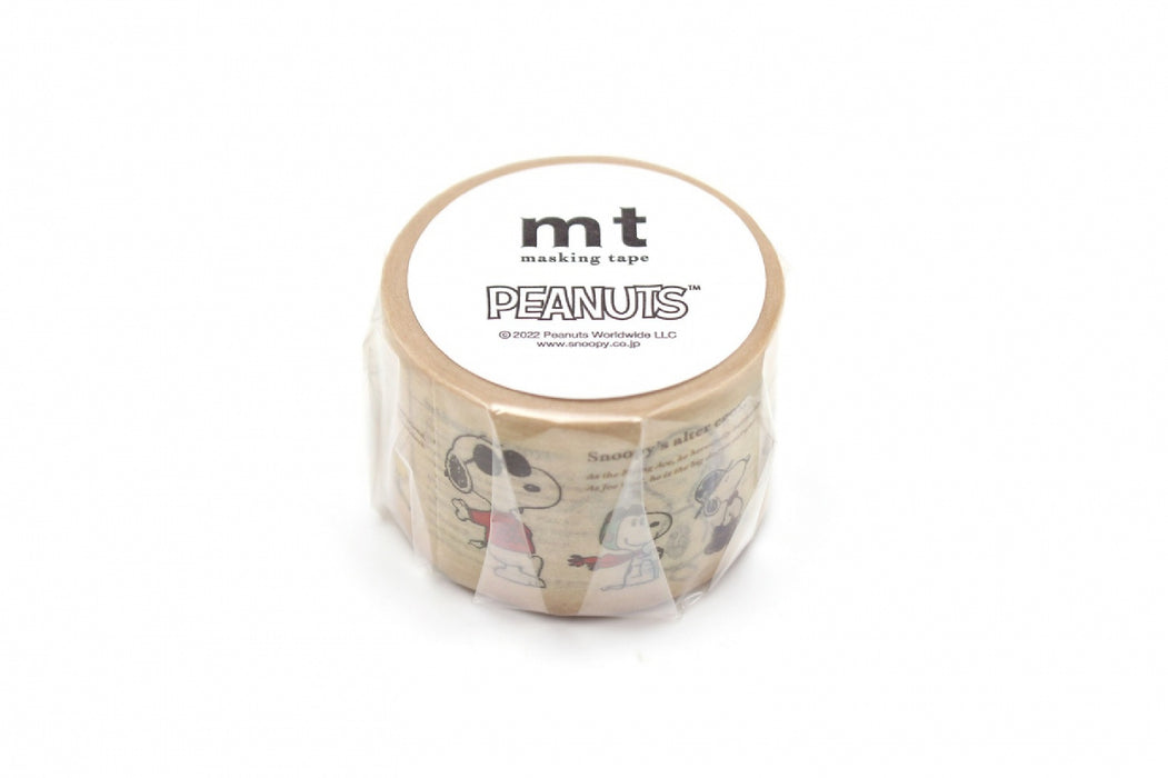カモ井加工紙 マスキングテープ Kamoi　ピーナッツ図鑑 MTPNUT05 4971910287590