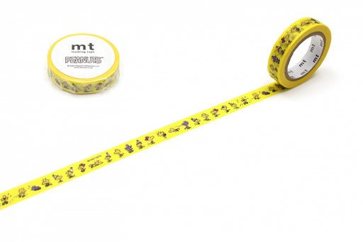 カモ井加工紙 マスキングテープ Kamoi　ＭＴ　ＰＥＡＮＵＴＳ　ウッドストックMTPNUT10 4971910288450