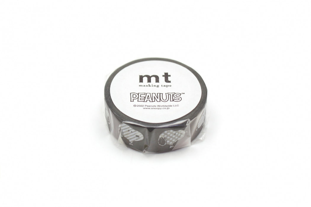 カモ井加工紙 マスキングテープ Kamoi　ＭＴ　ＰＥＡＮＵＴＳ　スヌーピーMTPNUT11 4971910288467（10セット）
