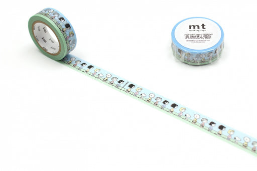 カモ井加工紙 マスキングテープ Kamoi　ＭＴ　ＰＥＡＮＵＴＳ　行列MTPNUT13 4971910288481