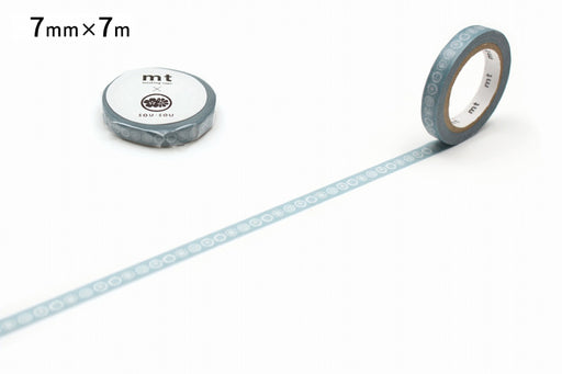 カモ井 花刺繍 MTSOU14 カモ井加工紙 マスキングテープ Kamoi MTSOU14　4971910278505（10セット）