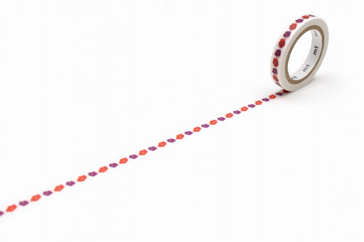 カモ井 花椿 MTSOU15 カモ井加工紙 マスキングテープ Kamoi MTSOU15　4971910278512