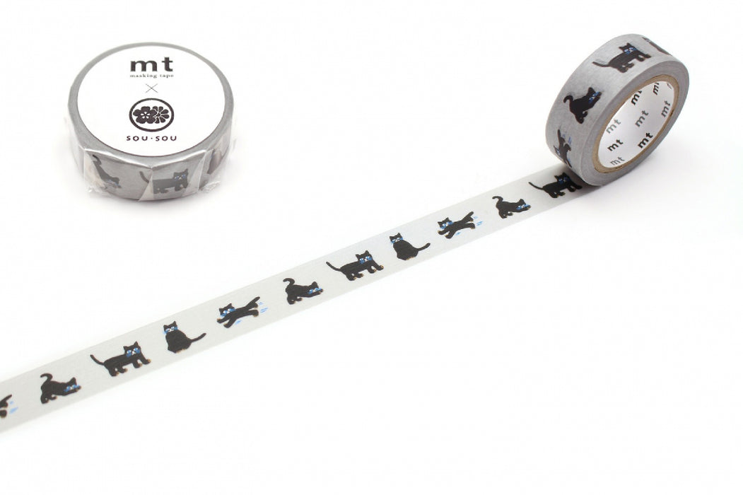 カモ井加工紙 マスキングテープ Kamoi　ＳＯＵ・ＳＯＵねこMTSOU254971910295953