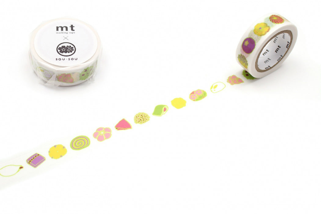 カモ井加工紙 マスキングテープ Kamoi　ＳＯＵ・ＳＯＵ和菓子MTSOU264971910295960