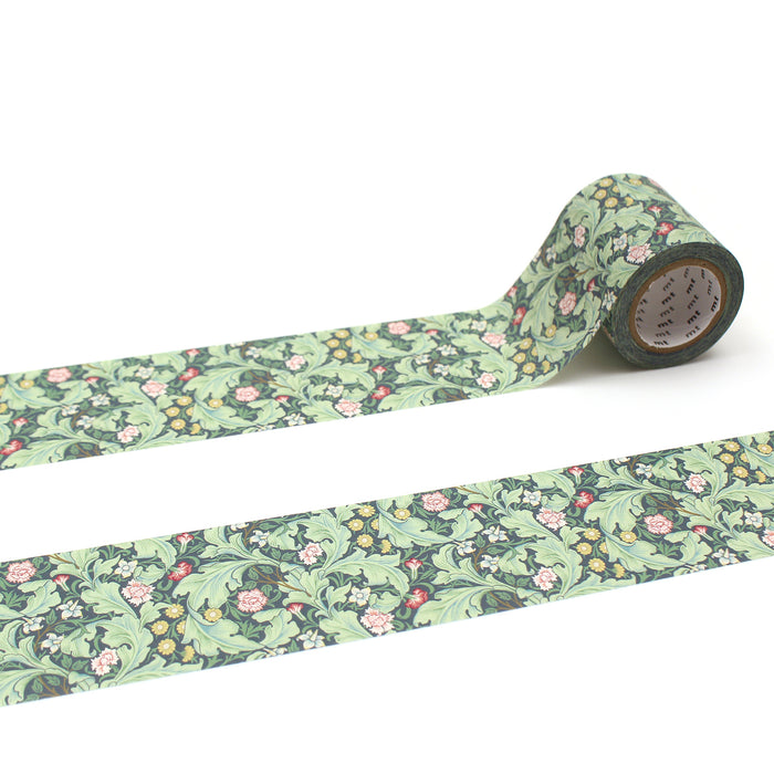 mt ウィリアム モリス Leicester　マスキングテープ MTWILL09 カモ井加工紙 マスキングテープ Kamoi 4971910222645（10セット）