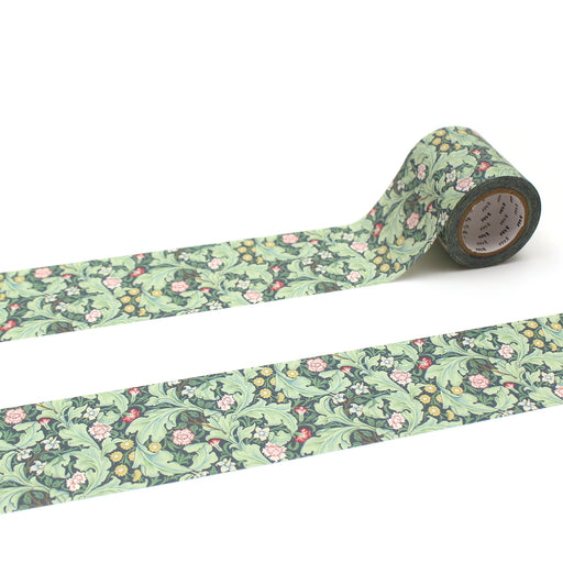 mt ウィリアム モリス Leicester　マスキングテープ MTWILL09 カモ井加工紙 マスキングテープ Kamoi 4971910222645