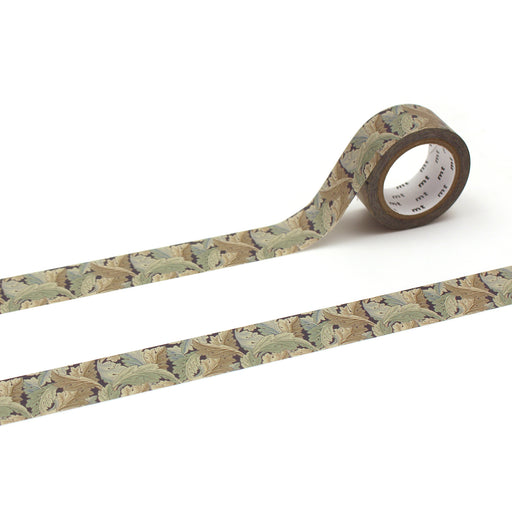 カモ井 ウィリアムモリス MTWILL15 カモ井加工紙 マスキングテープ Kamoi 4971910244449（10セット）