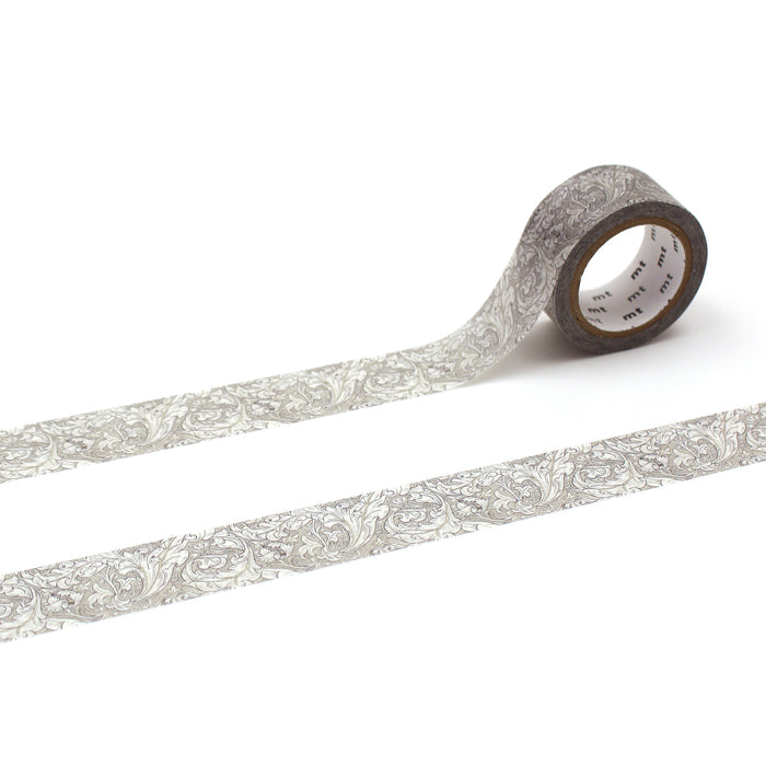 カモ井加工紙 マスキングテープ Kamoi KAMOI MTWILL17 mt ウィリアム・モリス Pure Bachelors Button Stone/Linen カモ井加工紙 マスキングテープ Kamoi 4971910249284