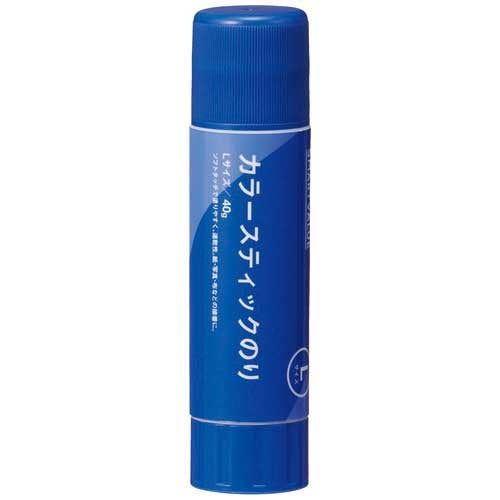 スマートバリュー カラースティックのりL 40g B845J-L 4547345057567