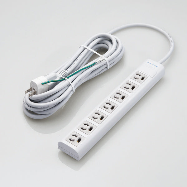 エレコム EURoHS指令準雷ガード機能付抜け止めタップ T-ECOY055NDA /4953103191327（10セット）