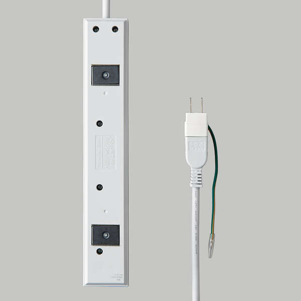 エレコム EURoHS指令準雷ガード機能付抜け止めタップ T-ECOY055NDA /4953103191327（10セット）