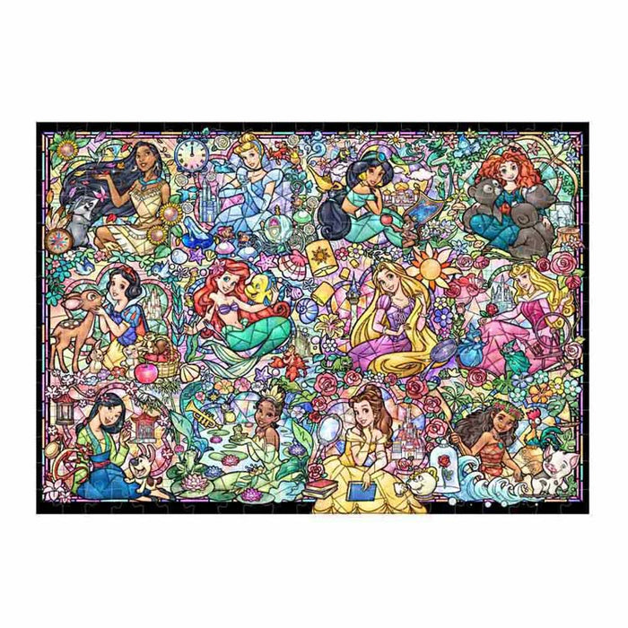 Tenyo D-300-057 Disney Princess Collection Farvet glas 4905823930571