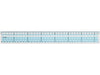 Righello per linee rette Kutsuwa opaco (37C KB049 4901478202735