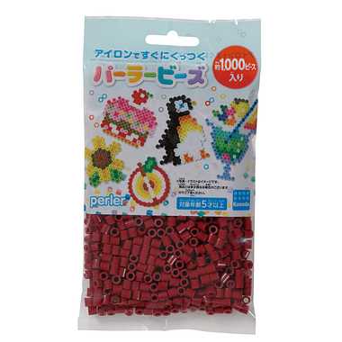 Kawada 80-19096K Perler Beads Single Color Cranberry 4972825227664