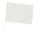 アーテック 小旗 白 旗:W41×H30cm 旗竿:45cm(φ8mm) 4521718012773