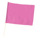 アーテック 小旗 桃 旗:W41×H30cm 旗竿:45cm(φ8mm) 4521718012780