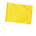 アーテック 小旗 黄 旗:W41×H30cm 旗竿:45cm(φ8mm) 4521718012797