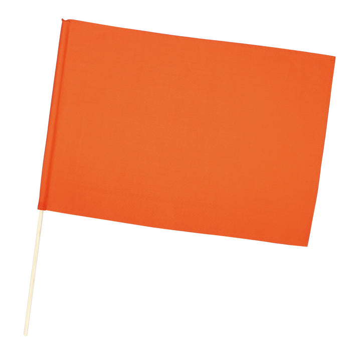 アーテック 小旗 ｵﾚﾝｼﾞ 旗:W41×H30cm 旗竿:45cm(φ8mm) 4521718015767