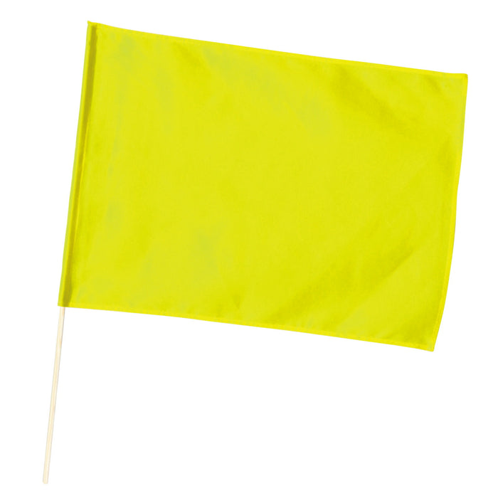 アーテック 小旗 蛍光ｲｴﾛｰ 旗:W41×H30cm 旗竿:45cm(φ8mm) 4521718020532