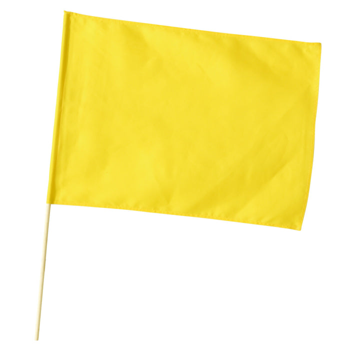 アーテック 特大旗 黄 旗:W80×H60cm 旗竿:100cm(φ12mm) 4521718021980