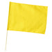 アーテック 特大旗 黄 旗:W80×H60cm 旗竿:100cm(φ12mm) 4521718021980
