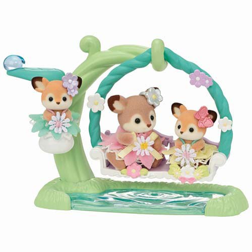 Epoch FS-56 Baby Deer – Waterside Friendship Swing Set – 4905040156358