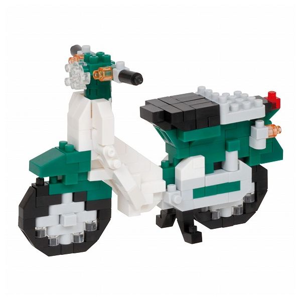 Kawada NBC_357 Nanoblock Honda Super Cub 50 (Hijau) 4972825222812
