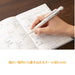 Pentel Calum 3-color ballpoint pen 0.5mm extra-fine black/red/blue grayish white shaft BXAC35W oil dye + pigment Quiet knocking sound Quiet leather-like long grip 4902506402295