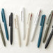 Pentel Calum 3-color ballpoint pen 0.5mm extra-fine black/red/blue grayish white shaft BXAC35W oil dye + pigment Quiet knocking sound Quiet leather-like long grip 4902506402295