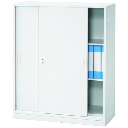 PLUS（プラス）オフィス家具 スチール引戸3段下置 MST105-SB　